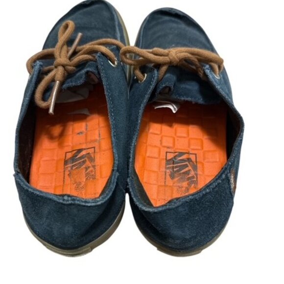 VANS Sneakers Off The  Wall Navy  Canvas Skate Shoes. Size 7 Men’s/8.5 Women’s - Picture 2 of 5